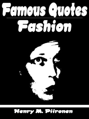 cover image of Famous Quotes on Fashion